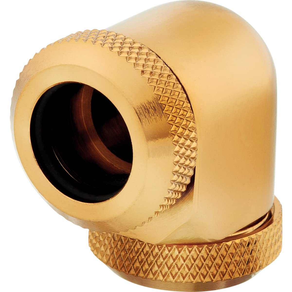 Corsair Hydro X Series XF Hardline 90 Degree 12mm OD Fittings, Twin Pack (Solid Brass Durability, Quality Finish - Image 4