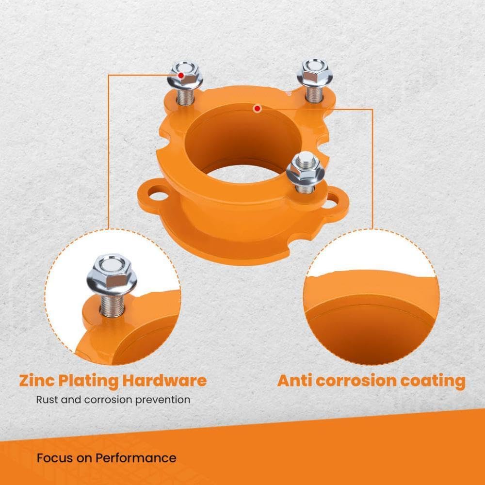 3.5 Inch Front 2.5 Inch Rear Leveling Lift Kit Compatible With Trailblazer 2WD 4WD 2002 2009