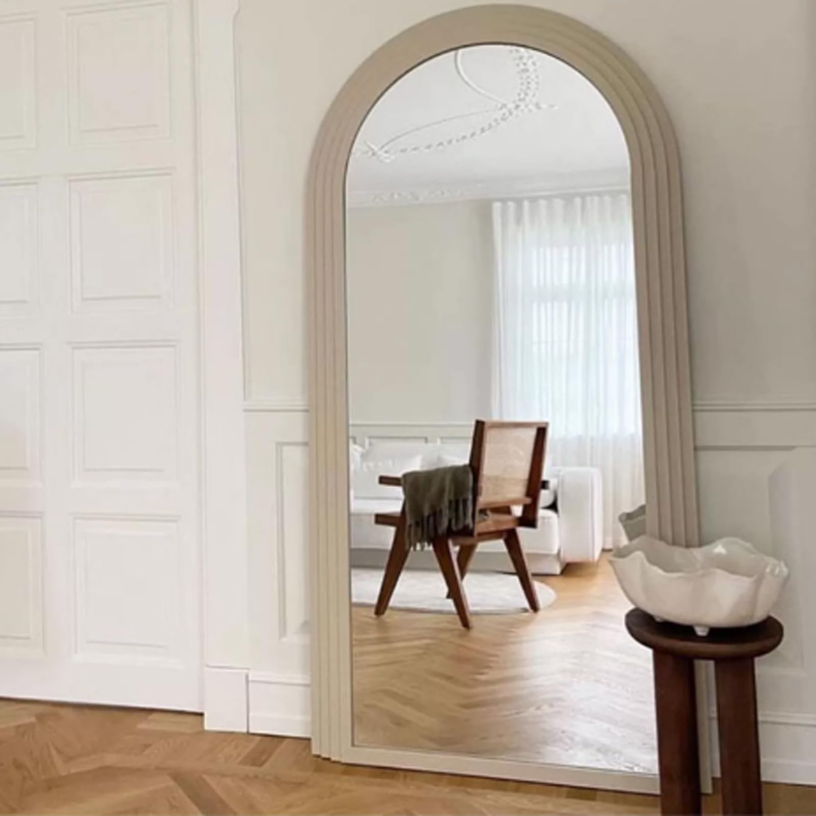 Amazon.com: ESRADA Vintage Full Length Mirror with Stand