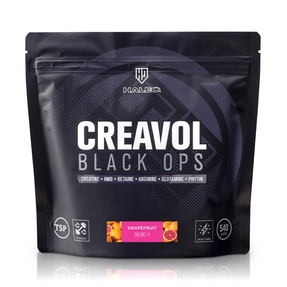 Amazon | HALEO クレアチン モノハイドレート クレアボルブラックOPS 