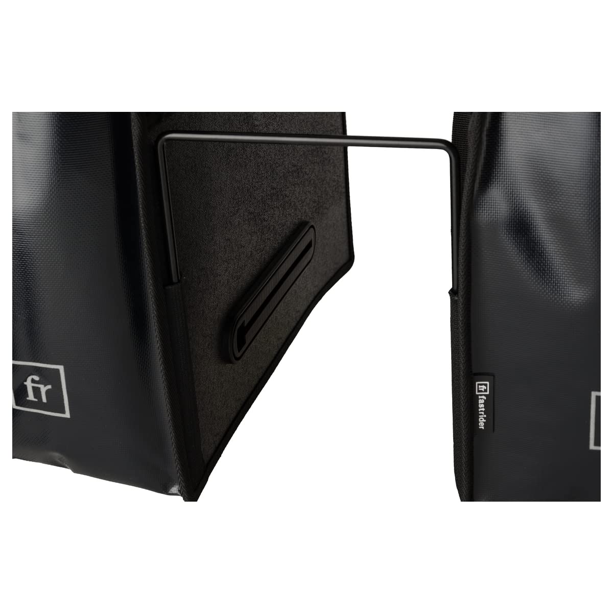 FastRider Cargo Tarpaulin Doppel Pannier, Radtaschen, Fahrradtasche | 46 Liter | Schwarz