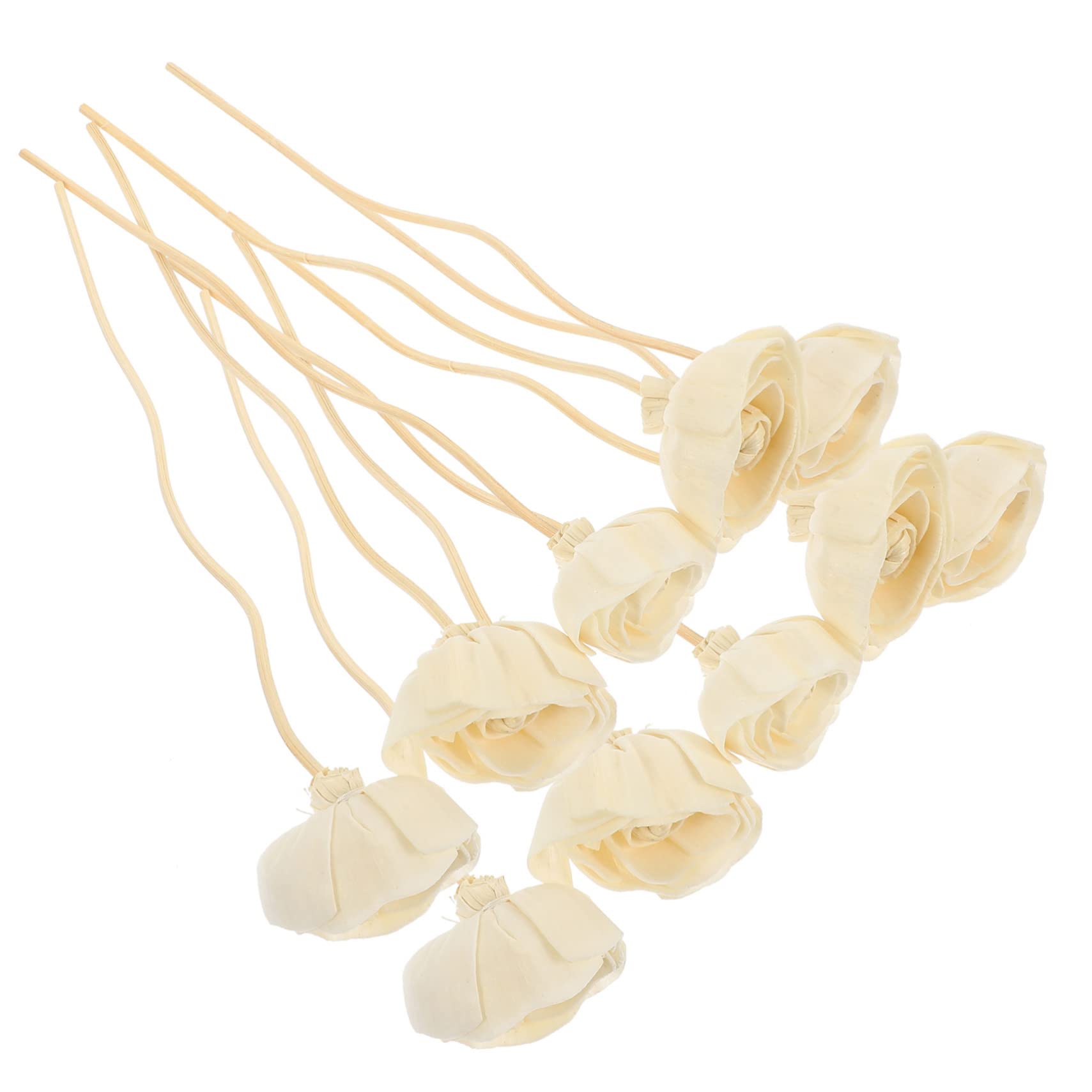 OUNONA 3 Series Aromaterapia con Palitos De Flores De Ratán para Difusor De Aceite Difusor De Interior Recambio De Palitos Difusores Flores Difusores De Aromaterapia 10 Piezas*3
