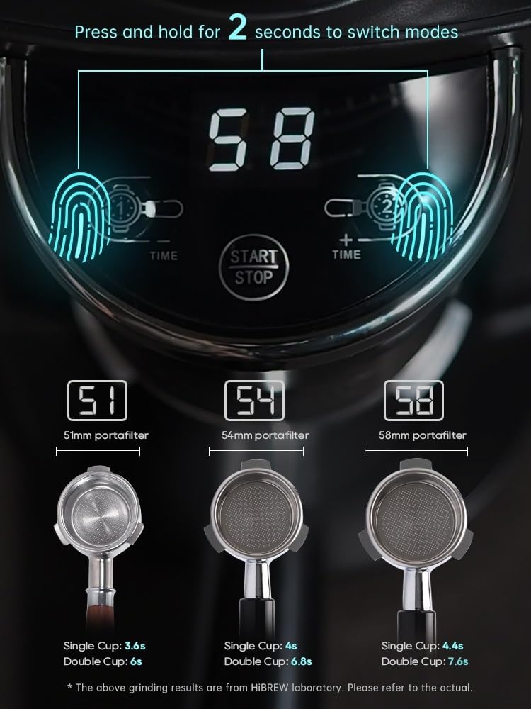 Automatic Electric Coffee Grinder, 34 Espresso Levels, Burr Coffee Grinder, Visual Storage (Color : G3, Size : CHINA_UK)