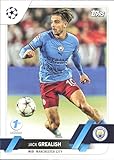 2022-23 TOPPS UEFA CLUB COMPETIONS !ST EDITION #142 JACK GREALISH MANCHESTER CITY SOCCER OFFICIAL TRADING CARD OF SOCCER