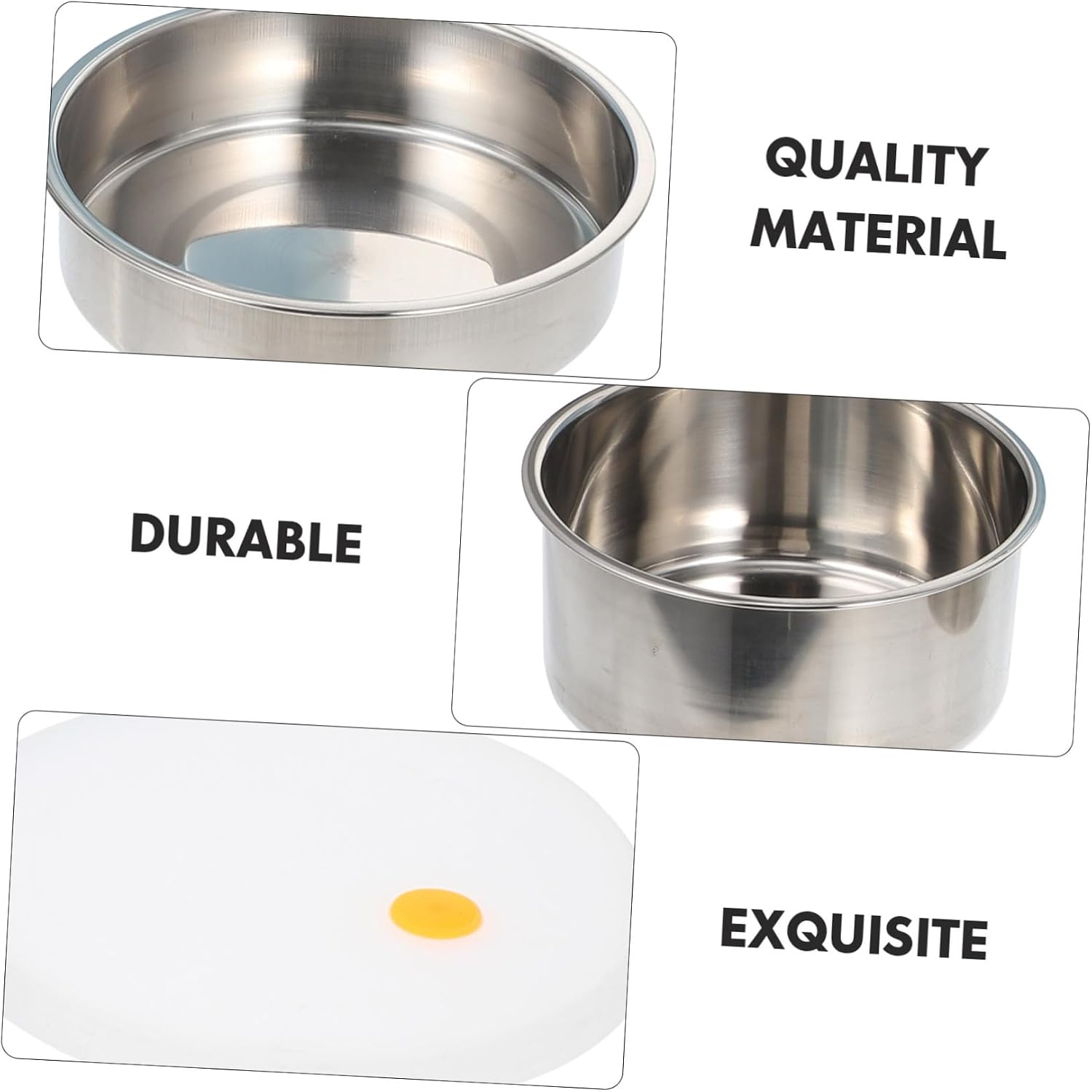 PRETYZOOM Insulated Soup Container Stainless Steel Three-layer Food Holder for Adults and Boys and Girls for School and Office Lunches Keeps Food