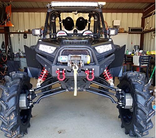 BILLET4X4 XD 3 TON Bumper Shackle MOUNTS - MACHINED (Pair) with Backing Plates