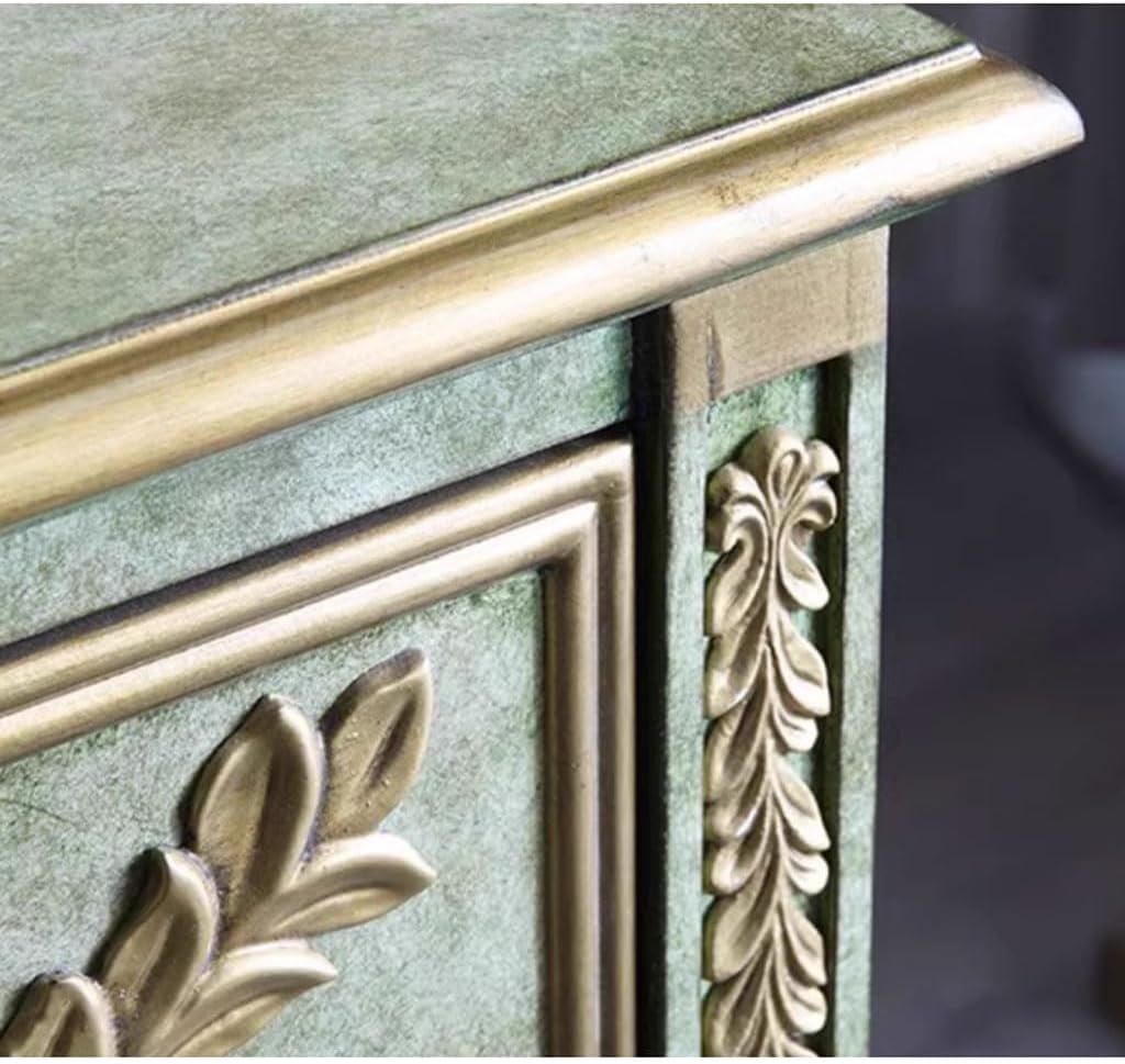 Sideboard Buffet Cabinet Nordic Country Porch Cabinet Solid Wood Entrance Living Room Decorative Shoe Cabinet Storage Chest Of Drawers Sofa Side Cabinet Kitchen Storage Cabinets