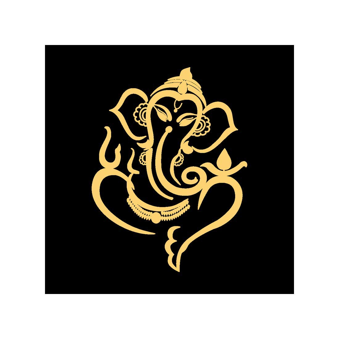 Thirta 24K Gold Plated Metal Sticker of GANPATI for Mobile Laptop Refrigerator Home Door Notebook Switchboard (Pack of 5) (B0B3M7791J) Amazon Price History, Amazon Price Tracker