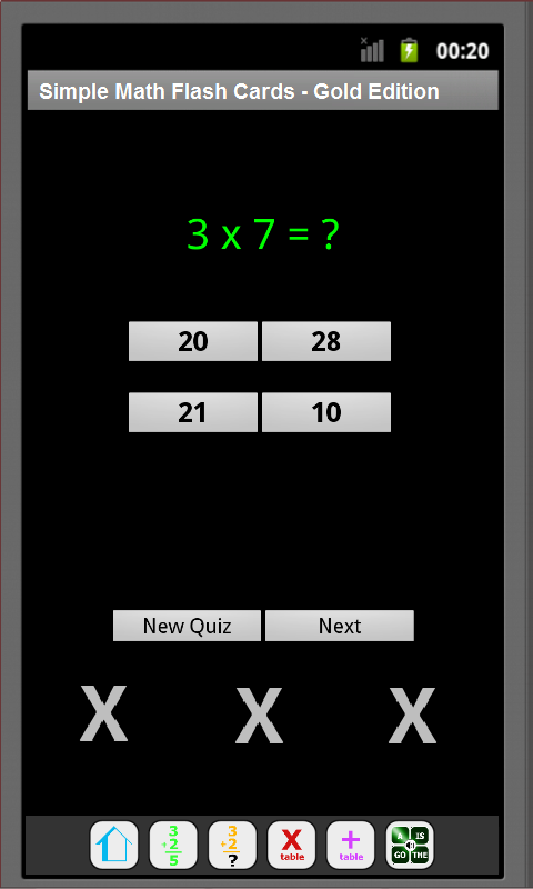 Flash Cards Math App Simple Math Flash Cards - Gold Edition:Amazon.com:Appstore for Android