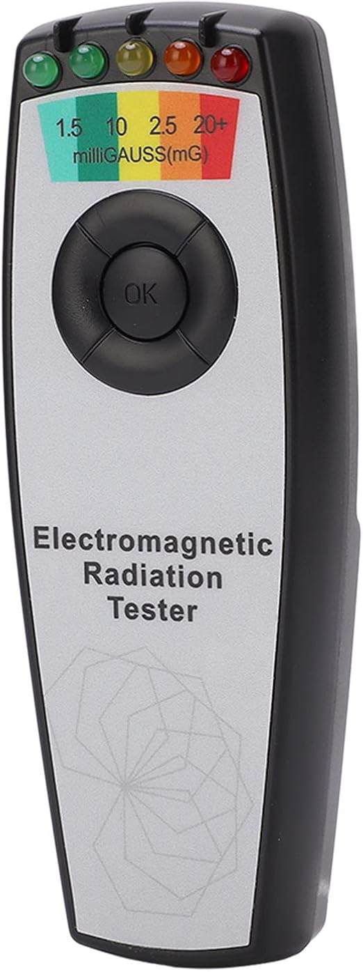 Rankomu EMF Meter, 5 LED EMF Detector Field Detector