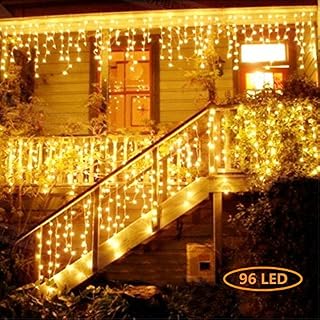 Jefferson LED Icicle Lights Warm White Patio Fairy String Lights Christmas Lights New