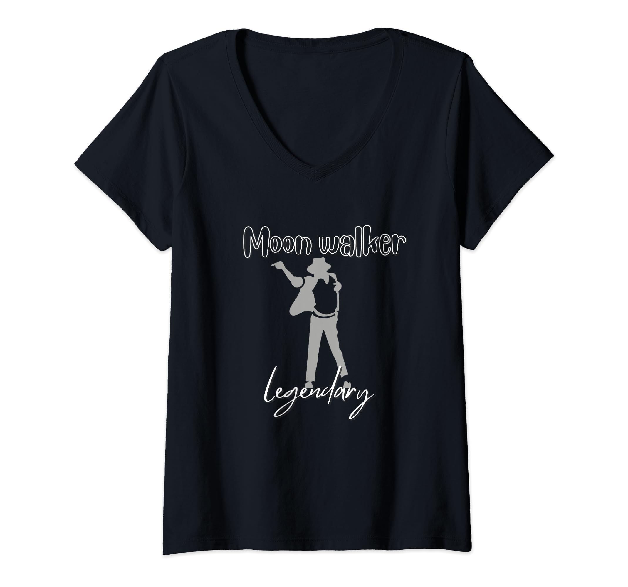 Moon Walker tee for MJ fans/ Legendary Icon of the music V-Neck T-Shirt