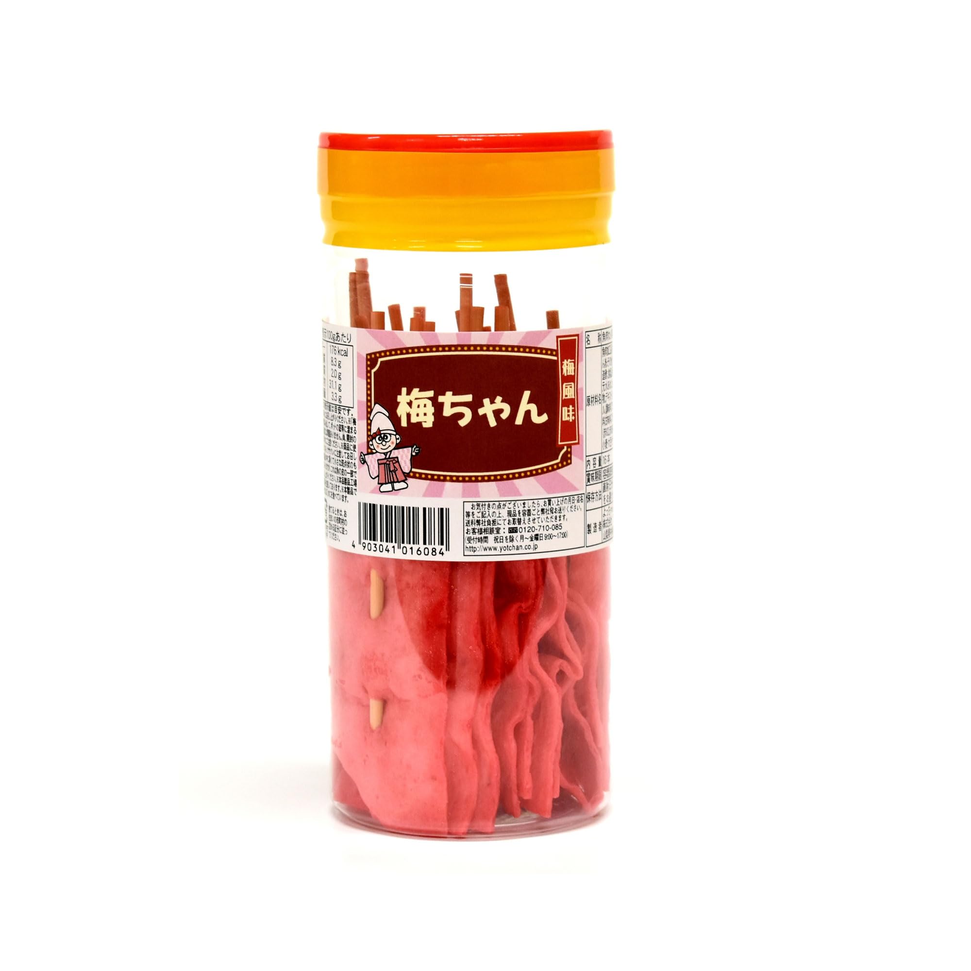 Amazon.co.jp: よっちゃん食品 梅ちゃんPOT 16本 : 食品・飲料・お酒