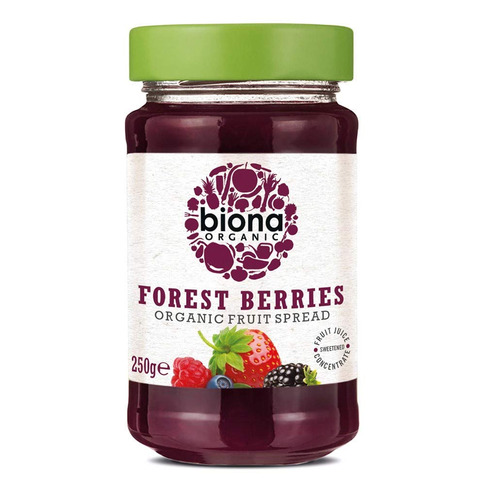 Biona Organic Forest Fruit Spread 250g (Pack of 1)