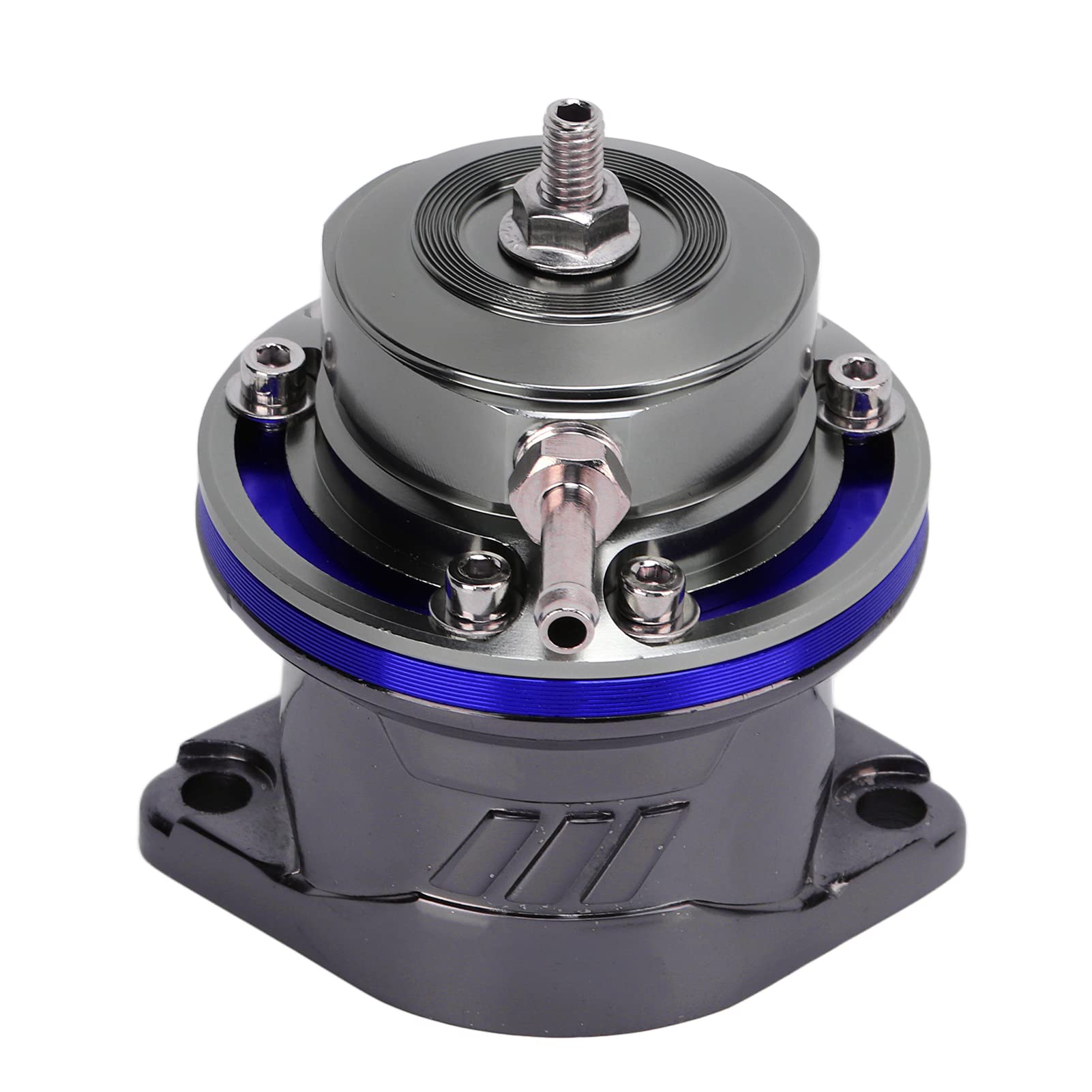 Kit valvola di soffiaggio, kit valvola di scarico ricircolante, valvola di sfiato turbo BOV mm, lunghezza 65 mm, modifica universale (blu)