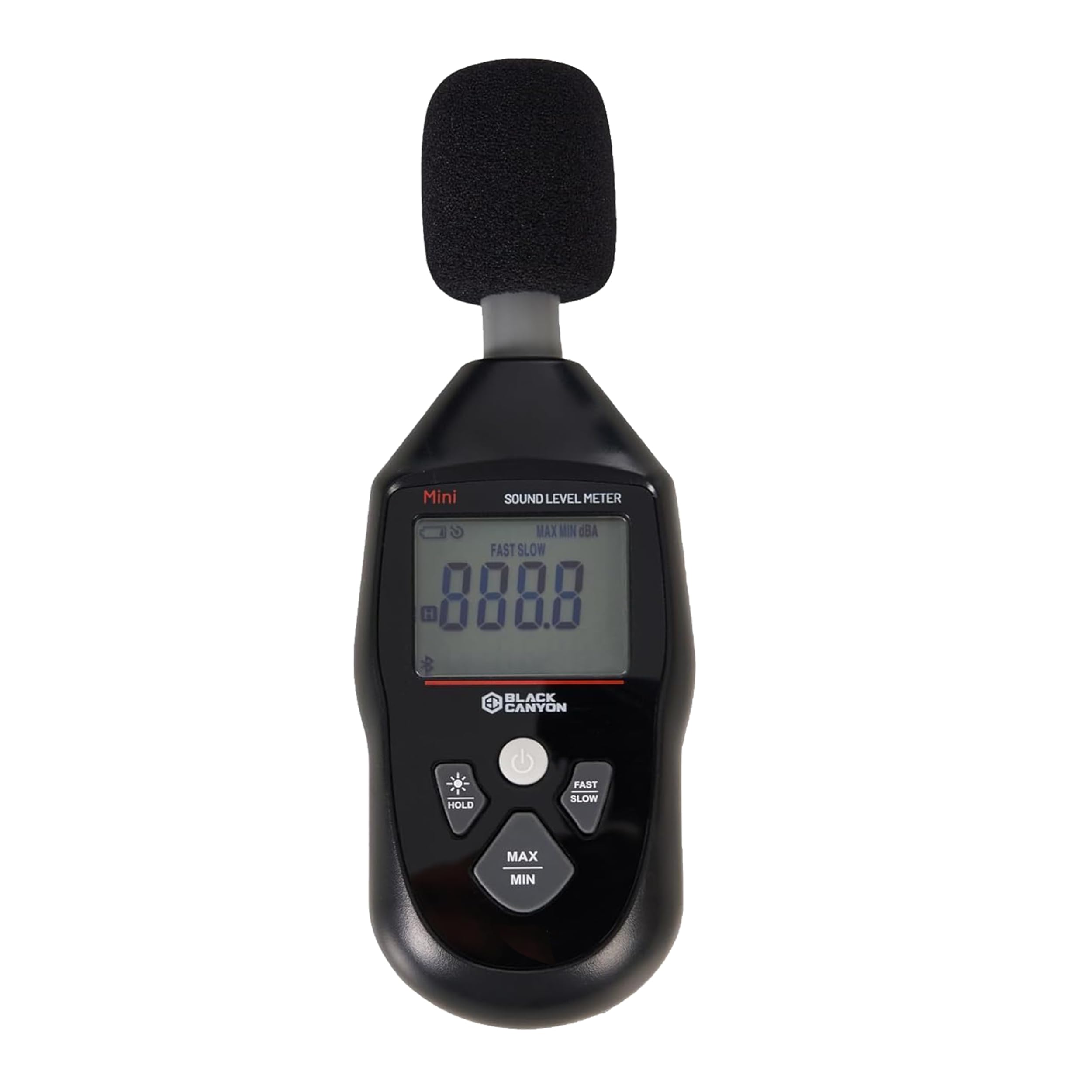 BLACK CANYON Sound Level Meter – Digital DB Meter, Sound Decibel Meter, Decibel Reader, Noise Decibel Reader, 30–130dB, 30Hz–8kHz, A-Weighting,Auto Power-Off, LCD Display (Sleek Black)-image-30