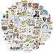 100 Pcs Autism Stickers, Autism Awareness Sticker Decorations for Car Laptop Glass Water Bottles, Colorful Autism Accessories, Vinyl Waterproof Sticker Decals
