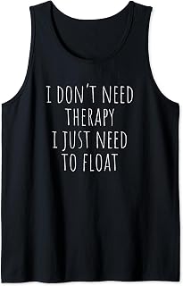 Funny Float Therapy Tank Top