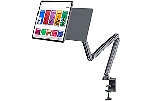 Foldable Magnetic iPad Arm Stand for Multitasking