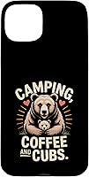 Vista 9 de Camping Coffee and Cubs Bear Family Case for iPhone 16