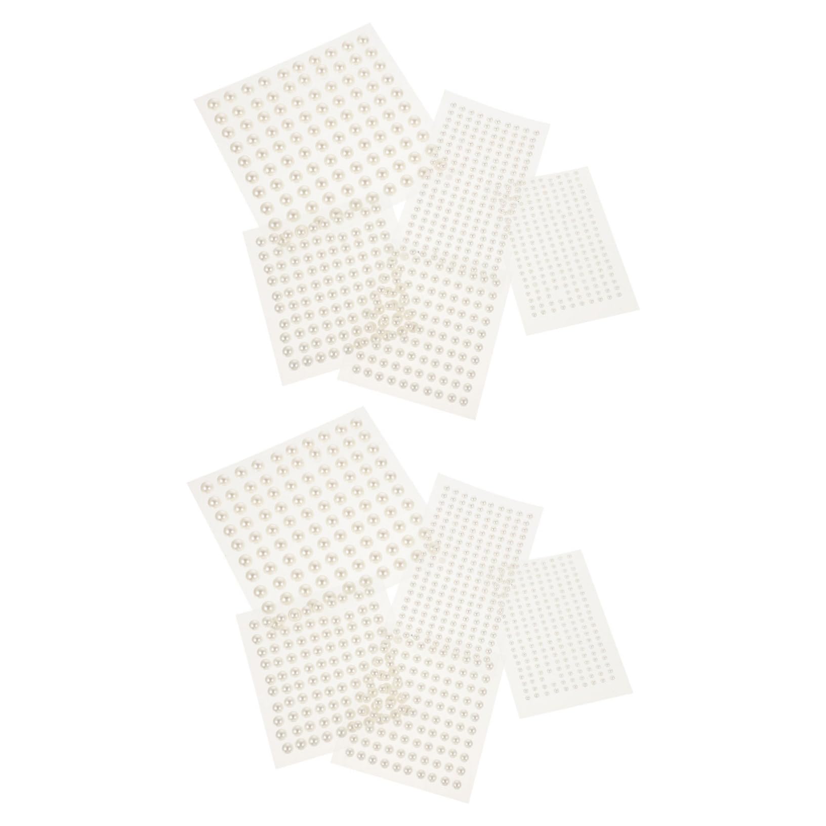 4 Set Adesivi Autoadesivi Per Decorazioni Per Unghie E Diverse Per Feste 10 Fogli*4