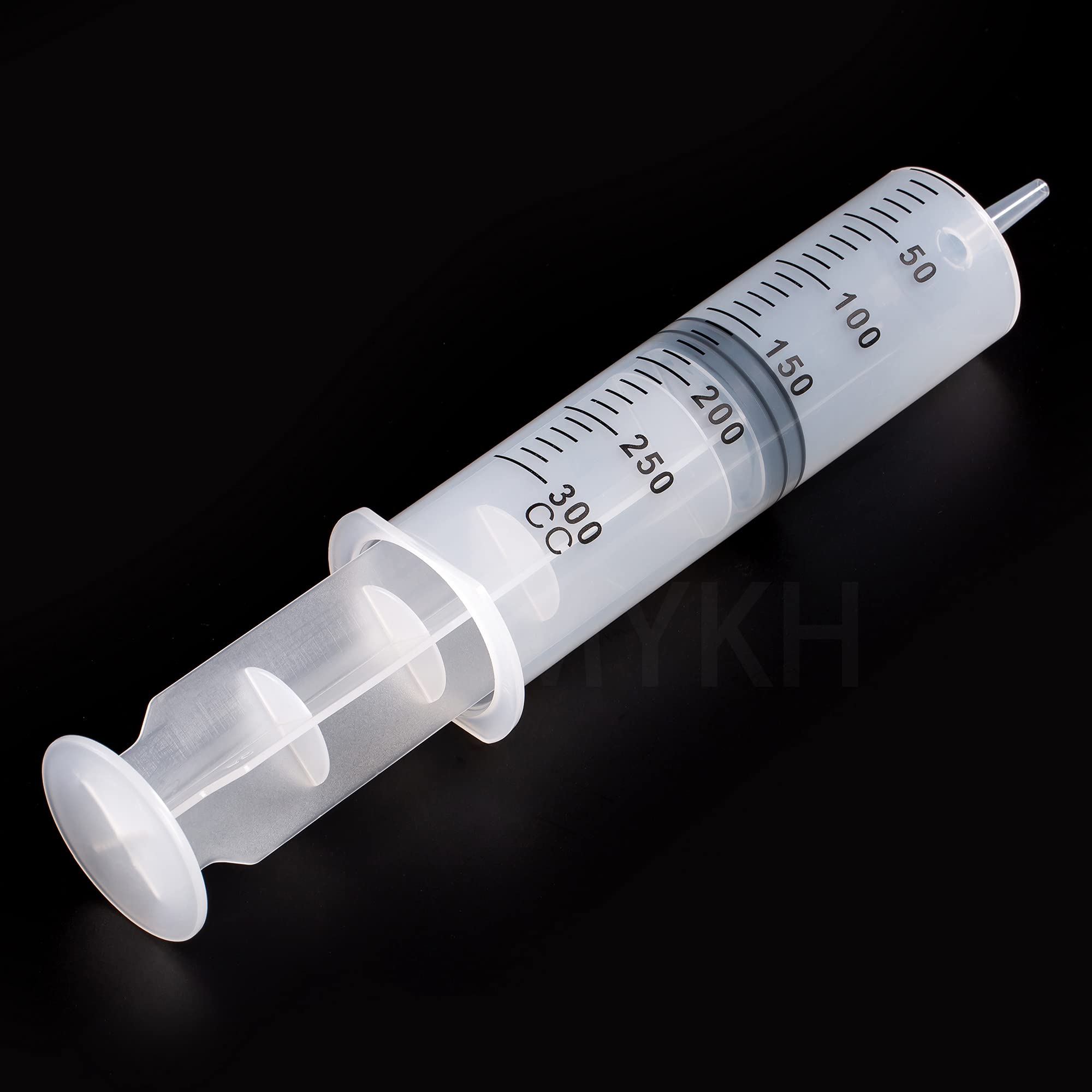 Cilindro de plástico 300 ml con manguera para laboratorio y jardín