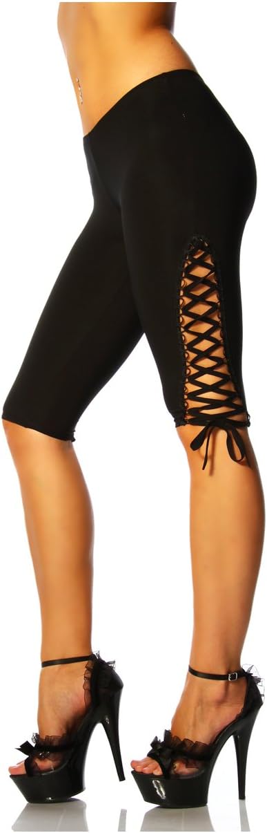 Sexy Capri leggings with side lacing M