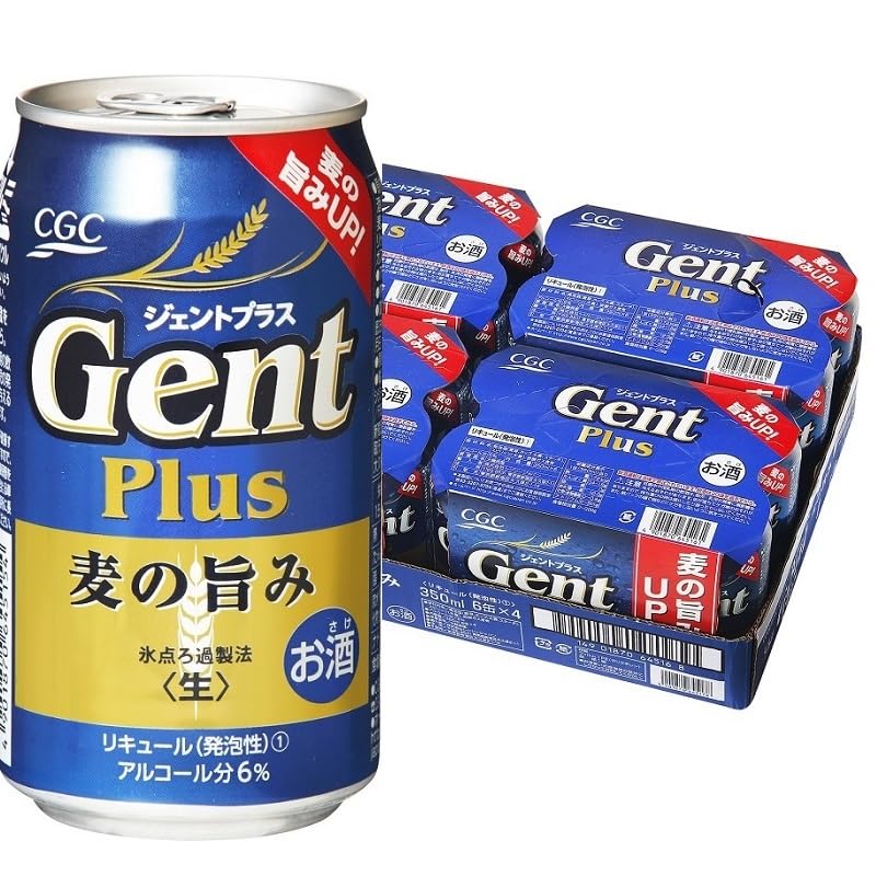 Amazon.co.jp: CGC ジェントプラス ケース 350ml×24 : 食品・飲料・お酒