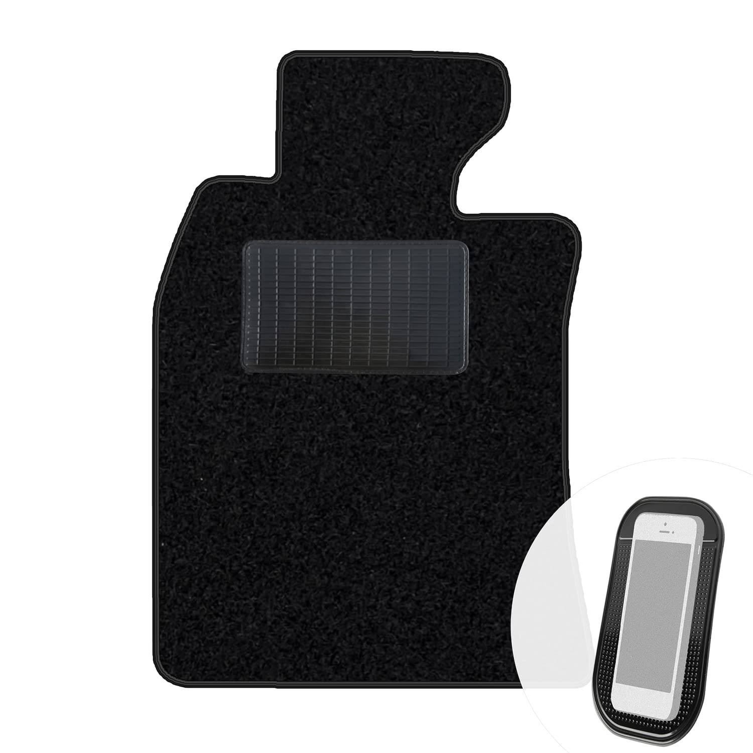Alfombrillas Negras Logo Alfombrillas Para Mini Cooper 2006-2013 - 4 Piezas Negras, Con Logotipo Bordado, Antideslizantes Mini Cooper R 56