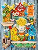 Springbok Puzzles - Edible Garden - 500 Piece Jigsaw Puzzle - Large 18 Inches by 23.5 Inches Puzzle
