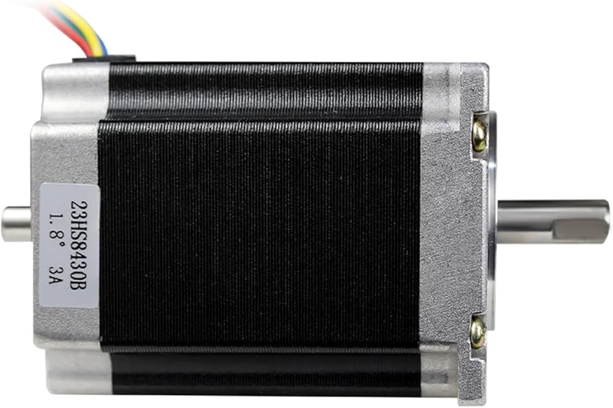 Amazon.com: Nema23 Stepper Motor 76mm Dual Shaft 3A 270oz-in 4