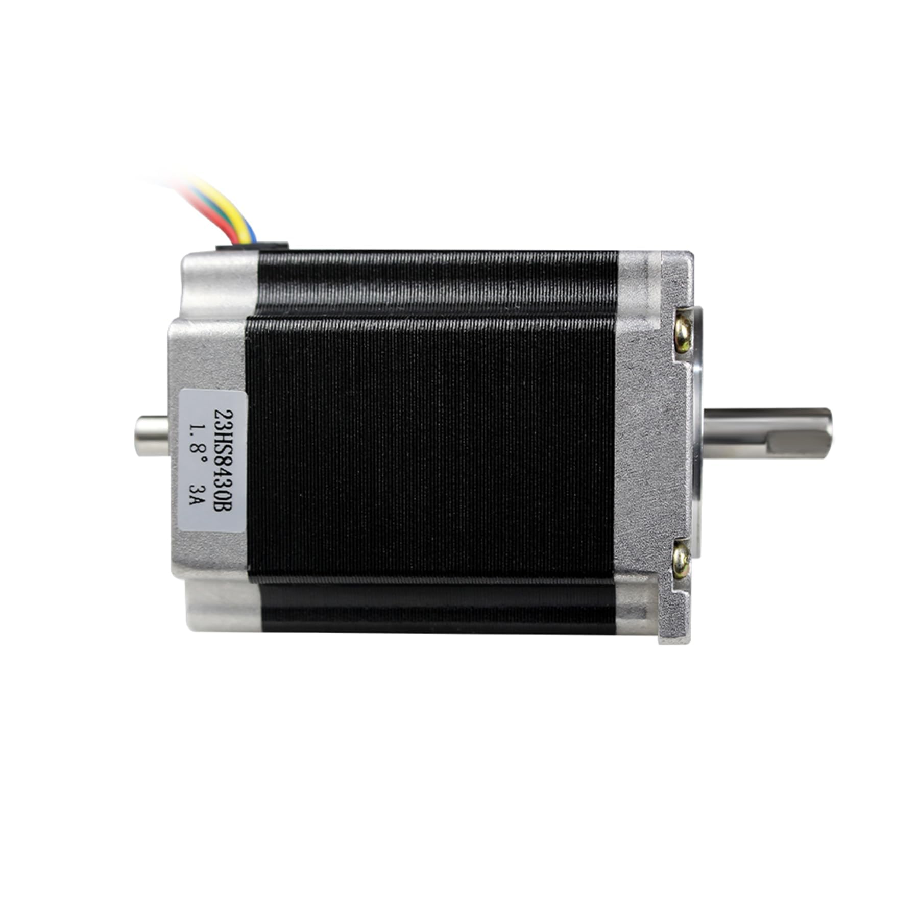 Motor paso a paso NEMA23 76 mm doble eje 3 un 270oz-in 4 Cable para fresas de CNC Router grabado/3d impresora