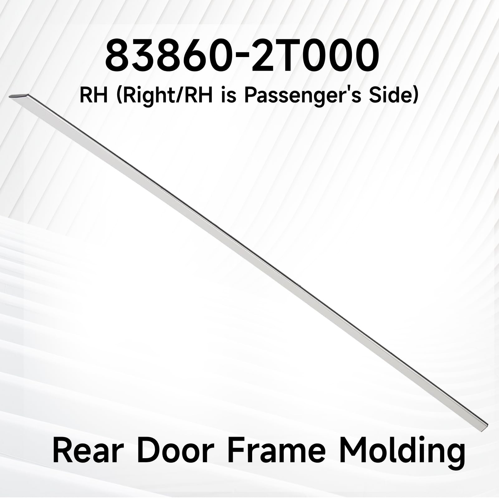 83860-2T000 Replacement Genuine OEM 83860-2T000 Molding Assembly ...