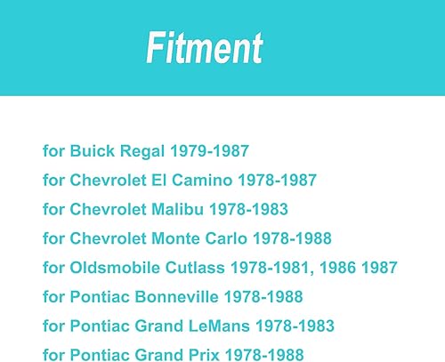 Miniatura 5 de Cable de liberación de capóbloqueo de bloqueo de capó Cable de control de liberación para Monte Carlo para Grand Prix Regal para El Camino