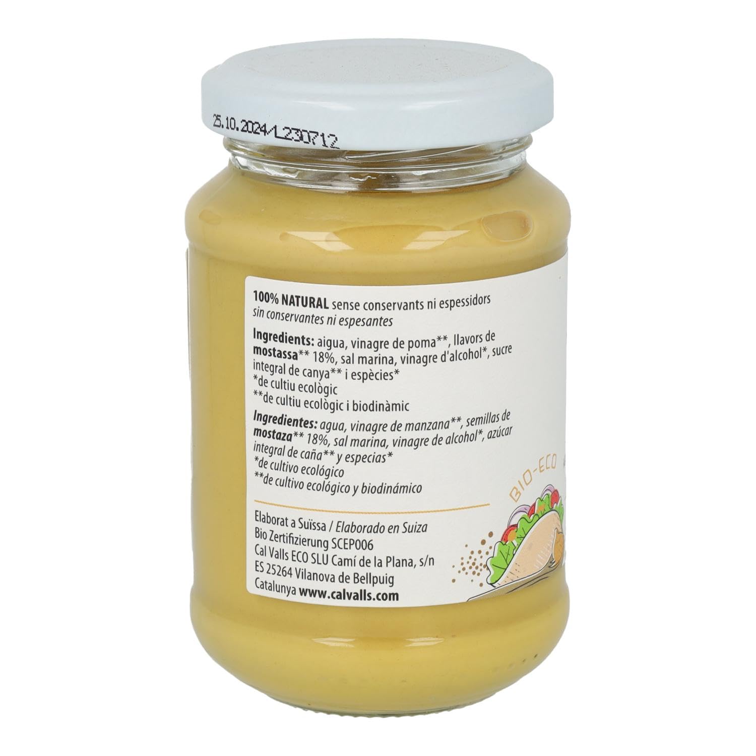 MOSTAZA CREMA BIO
