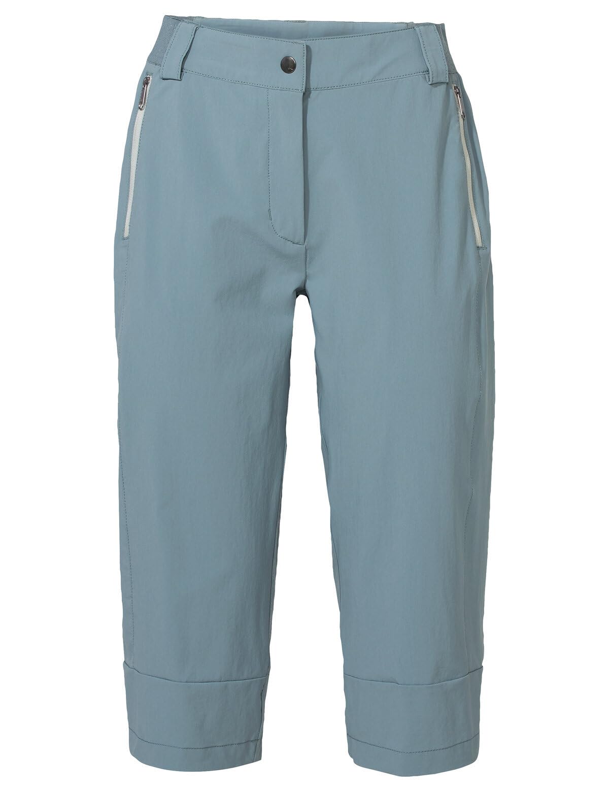 VAUDE Wanderhose Damen Farley Stretch Capri Hose III, Nordic Blue, 34