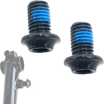 2PCS BMX Sprocket Drive Bolt - M10x1.5mm Bolt Kit Compatible with Most BMX Cranksets, Fits Imported BMX Bikes & Cranks, Secure Chainring Installation, Durable Replacement Part