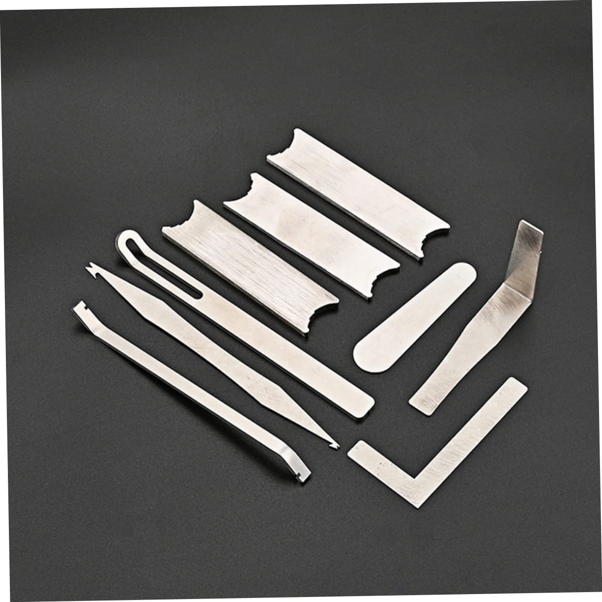 Kit di Riparazione per Sassofono e Clarinetto Argento | Strumento Portatile in Metallo, Manico Antiscivolo, Regolazione del Giunto e Finitura Resistente All'usura