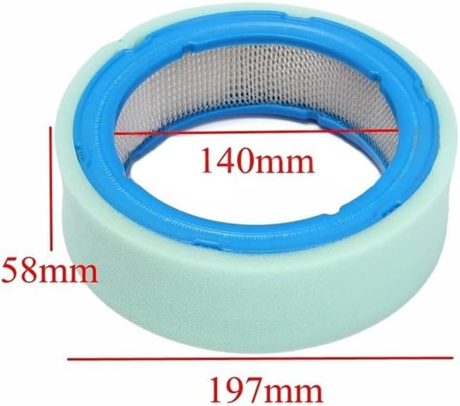 Reemplazo de aire para cortacésped con preesponja, para 394018