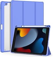 Vista 8 de OKP Funda para iPad de 9ª/8ª/7ª Generación (2021/2020/2019), Fundas para iPad de 10.2 pulgadas con Soporte Tríptico, Funda Delgada para iPad