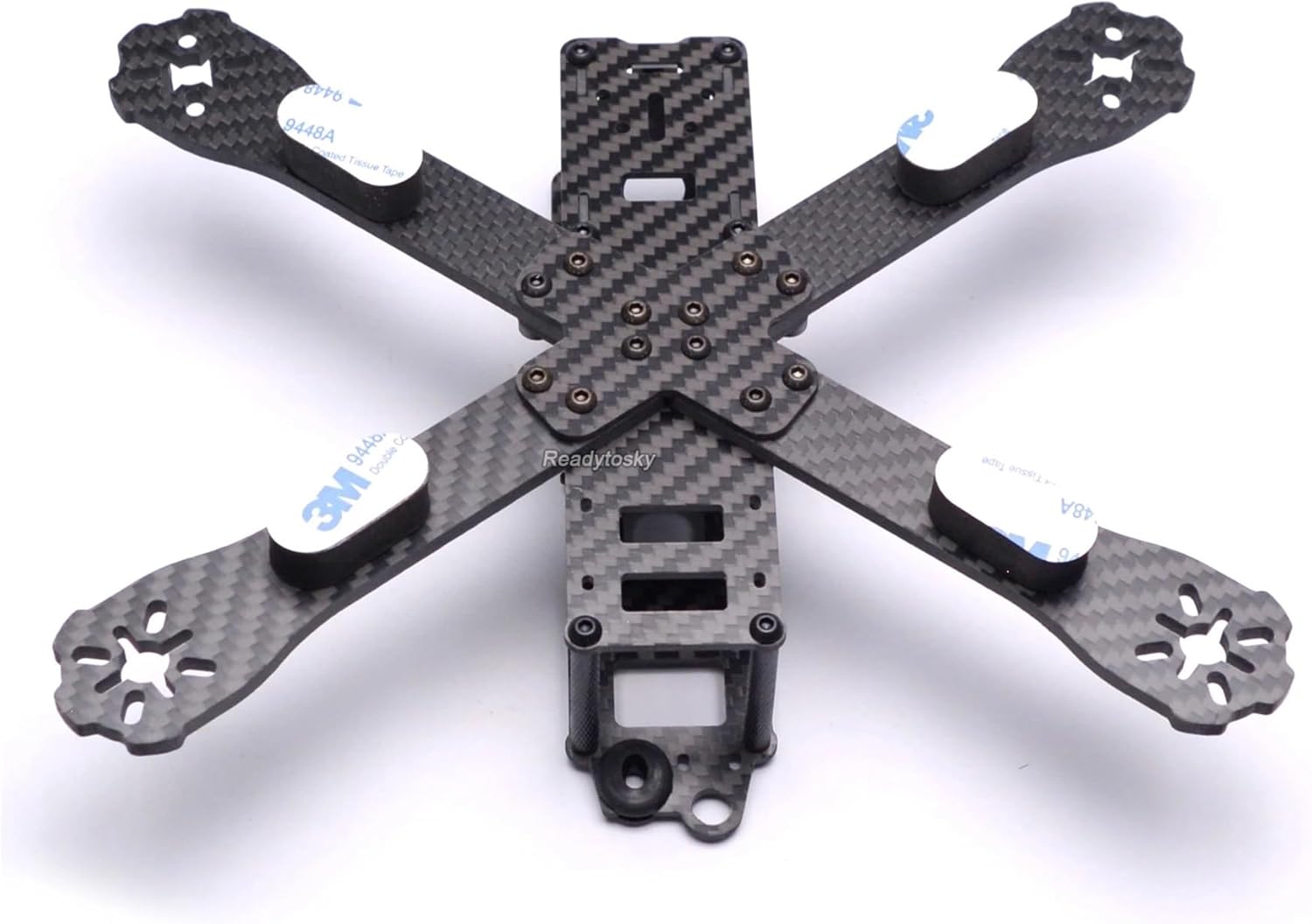 QAV-R 5 Inch 220mm Full Carbon Frame Professional Power Alignment Kit 2205 2300KV Motor 35A BLHeli_S ESC F3/F4 FC For UAV 1SET(With F3 Acro FC)
