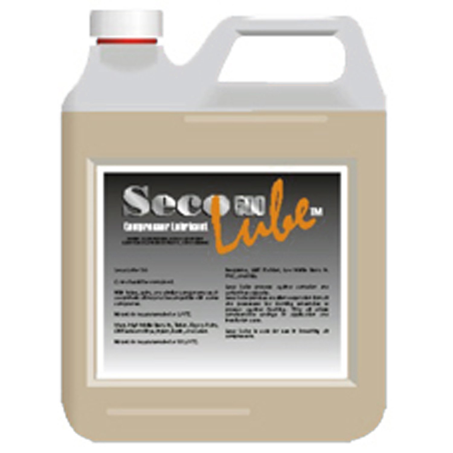 Trident 1 Gallon SECO LUBE Natural Compressor Oil