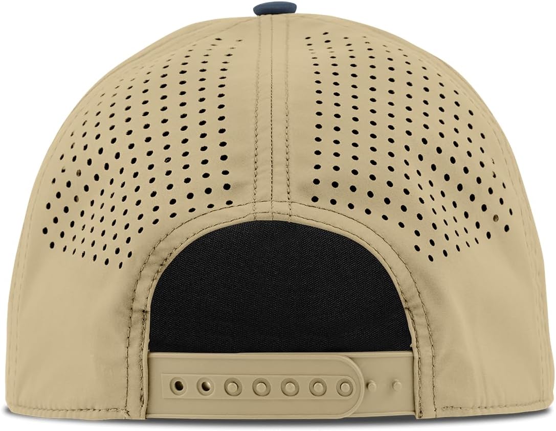 Branded Bills All American Golf Club Flat 5 Panel Rope Hat for Men | Golf Run Workout