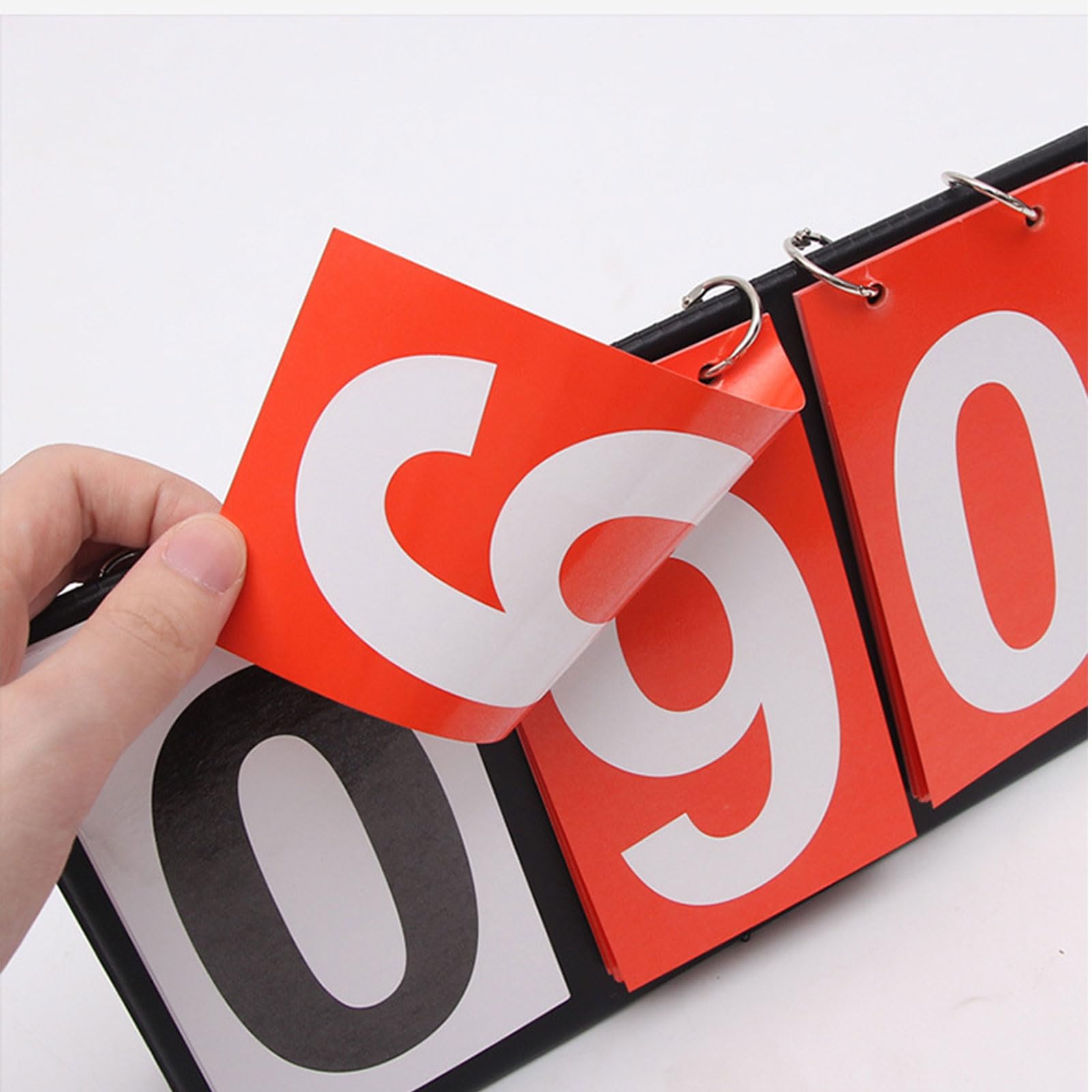 Wmzjnljy 1pc 4-Digital Portable Table Top Scoreboard Flipper Flip Scoreboard Score Counter Accessoryfor Soccer, Ping Pong - Image 4