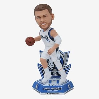 Luka Doncic Dallas Mavericks 30 Point Triple Doubles Record Bobblehead NBA