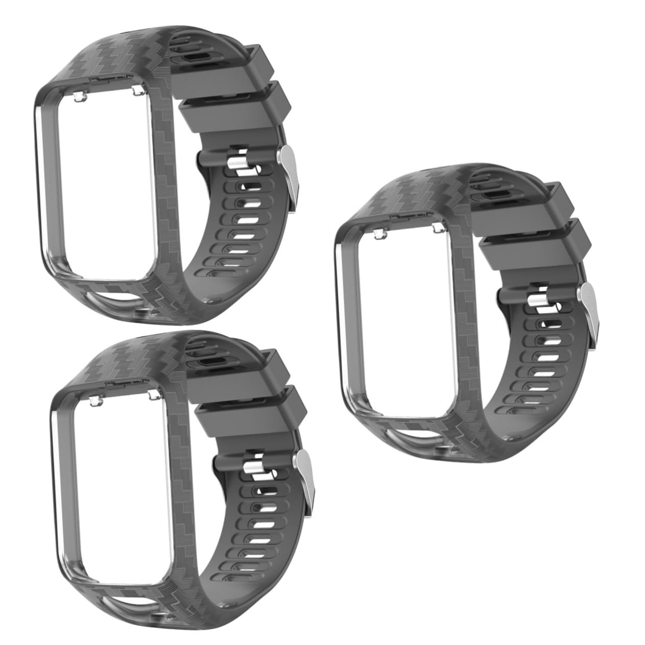 OSALADI 3 Piezas Runner 3 Banda Reloj De Ejercicio Para Mujer Cubierta De Reloj Inteligente Banda De Repuesto Relojes De Movimiento Para Hombres Runner 3 Correa De Reloj 2/3 Pantalla De