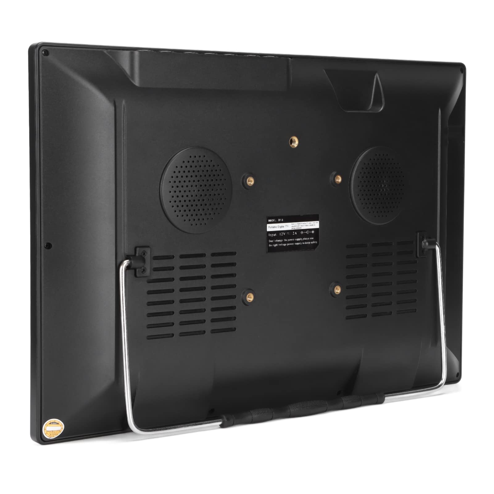 16" Téléviseur Numérique, Téléviseur Enregistreur Portable, 1280x800 16: 9 LED Télé, Soutien HDMI/USB/AV, 1800mah Batteries Rechargeables, Mini TV pour Chambre, Cuisine, Caravane
