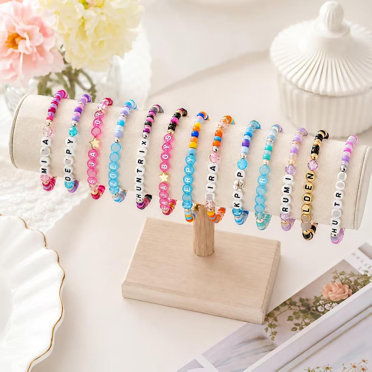 K Pop Hunters Party Favors Bracelets Korea Pop Merch for Singer