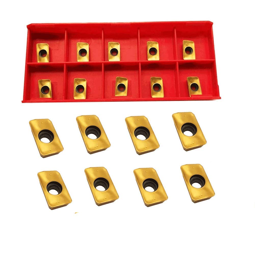 CK-CNC Carbide 90 Degree Milling Inserts APMT1135PDER Face Milling Slotting Milling Cutting Tools For BAP300R Holders Processing Steel Parts APMT1604 Carbide Inserts