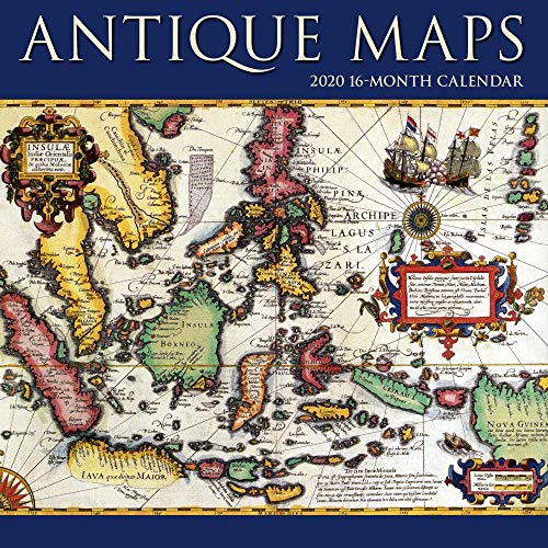 2020 Antique Maps Wall Calendar, by Calendar Ink